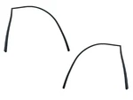Door Seals Rubber Left & Right For Porsche 356 Coupe. Fixed Price $162.38.