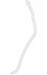 Genuine Gm 2010 Chevrolet Equinox Rear Driver Side Door Weatherstrip 20919648. Fixed Price $82.49.
