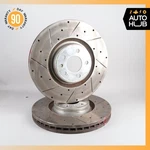 12-18 Audi 4G8 A7 A8 S7 Front Brake Rotors Disc Left And Right Set Aftermarket. Fixed Price $199.20.