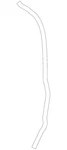 Genuine Porsche Front Weather-strip 9Y0-839-718-A. Fixed Price $68.39.