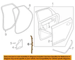 Gm Oem 13-19 Xts Rear Door Components-front W'strip 23197304. Fixed Price $47.00.