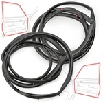 2X Weatherstrip Door Rubber Seal For Toyota Hilux LN85 MK3 Truck 1990 - 1994. Fixed Price $83.99.