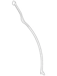 Genuine Mazda Rear Weather-strip KB7W-73-76ZA. Fixed Price $55.00.