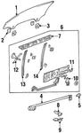 Genuine Gm Inner Weather-strip 25633170. Fixed Price $35.98.