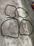 Vw Passat B3 Set (4PCS) Front Rear Inner Door Rubber Seal Oem Genuine. Fixed Price $160.00.