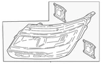 Genuine Ford 2020-2024 Corsair Headlamp LJ7Z-13008-M. Fixed Price $963.89.