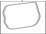 67872-0C050 Toyota Weatherstrip, Rear Door, Lh 678720C050, New Genuine Oem Part. Fixed Price $93.26.