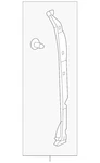 Genuine Acura Seal Front 72336-TYA-A01. Fixed Price $23.25.