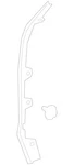 Genuine Mercedes-benz Seal Rear Door 257-730-12-01. Fixed Price $21.96.