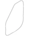 Genuine Land-rover Door Weather-strip LR138449. Fixed Price $115.10.