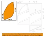 Honda Oem 18-24 Accord Front Components-door W'strip 72310TVAA01. Fixed Price $89.28.