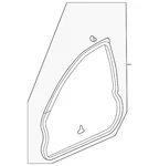 Genuine Honda Door Weather-strip 72350-SCA-E01. Fixed Price $69.95.
