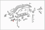 Genuine Seal Mercedes C123 W123 Coupe 1237250566. Fixed Price $53.07.