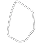 Genuine Volkswagen 2019-2024 Jetta Body Weather-strip 17A-867-913-A-9B9. Fixed Price $178.21.