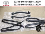 Toyota Genuine Supra JZA80 MK4 Targa Roof Seals Weatherstrip 4PIECE Set Oem New. Fixed Price $359.99.