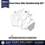 Genuine Front Door Side Weatherstrip Set 82130BE000 82140BE000 For Kona. Fixed Price $121.00.