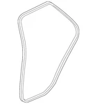 Genuine Gm Rear Side Door Weatherstrip 19169087. Fixed Price $41.36.