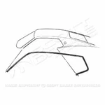 Replacement Driver/passenger Side Pair Roof Rail Weatherstrips For. Fixed Price $201.95.