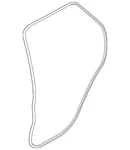 Genuine Land-rover Door Weather-strip LR163156. Fixed Price $138.38.