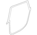 Genuine Audi Weather-strip On Body 4K8-833-707-E. Fixed Price $303.12.
