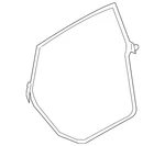 Genuine Volkswagen Surround Weather-strip 3G8-868-119-S. Fixed Price $191.49.