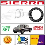 1999-2006 GMT800 Gmc Sierra Crew Cab 4-PIECE Door Rubber Seal Weatherstrip Set. Fixed Price $169.00.
