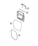 Genuine Mopar Front Door Mounted Weatherstrip Right 68420171AA. Fixed Price $79.13.