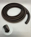 Jaguar E-type S1 S2 Door Sill Rubber Seal Strip Pair BD24789. Fixed Price $30.00.