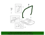 2003-2011 Honda Element Genuine Weather-strip Body Oem 72355-SCV-A01ZA. Fixed Price $183.69.