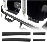 2007-18 Jeep Wrangler Jk Door Sill Guards Black By Hooke- Brand New. Fixed Price $26.94.