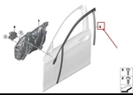 Bmw G12 G11 Right Window Guide Genuine 51337336016. Fixed Price $122.34.