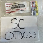Genuine Toyota Right Rear Door Moulding Pad, 75798-0R030. Fixed Price $7.33.