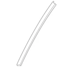 Genuine Nissan Door Shell Seal 80817-7BA2A. Fixed Price $14.28.