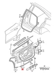 Genuine Audi E-tron Gt F83 Door Seal Right Lower 4J3839790A. Fixed Price $98.35.