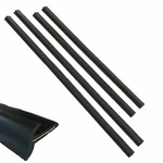 Mercedes W123 Door Window Glass Scraper Rubber Seal Brushes 4 Pcs Set. Fixed Price $56.25.