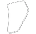Genuine Lexus Weather-strip On Body 62332-F6010. Fixed Price $164.29.