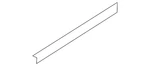 Genuine Nissan Seal Strip 82838-7S200. Fixed Price $7.66.