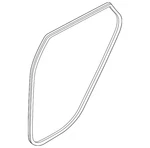 Genuine Hyundai Weather-strip On Body 83120-CW000. Fixed Price $115.56.