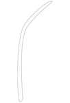 Genuine Mercedes-benz Sealing Frame 203-720-16-78. Fixed Price $22.40.