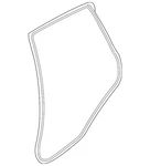 Genuine Gm Surround Weather-strip 96583077. Fixed Price $55.44.
