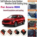 Door Rubber Seal Strips Weather Draft Wind Noise Reduction Trim For Acura Rdx. Fixed Price $54.80.