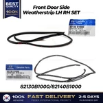 Genuine Front Door Side Weatherstrip Lh Set For Hyundai Genesis G80. Fixed Price $124.00.