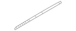 Genuine Nissan Door Shell Seal 80839-1LA2A. Fixed Price $82.82.