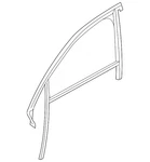 Genuine Audi Window Channel 4H0-837-431-A. Fixed Price $439.34.