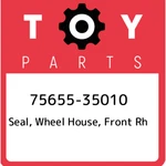 75655-35010 Toyota Seal, Wheel House, Front Rh 7565535010, New Genuine Oem Part. Fixed Price $44.57.