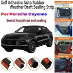 Weather Draft Noise Reduction For Porsche Cayenne Door Rubber Seal Strips. Fixed Price $60.35.