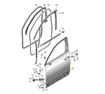 2017-2020 Bentley Bentayga Door Seal Inner 36A 839 717. Fixed Price $89.99.