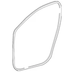Genuine Gm Weather-strip On Body 23493716. Fixed Price $99.21.