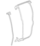 Gm Oem 15-22 Canyon,colorado Rear Components-door W'strip 84234301. Fixed Price $138.25.