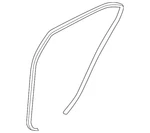 Genuine Kia Body Weather-strip 83120-2T000. Fixed Price $60.90.